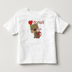 ガールベアーココアラブ トドラーTシャツ