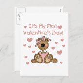 ガールベア1stバレンタインデー シーズンポストカード (正面/裏面)