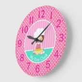 ガールベイカーマイファースト ラージ壁時計 (傾斜)