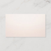 ガールベイビーシャワー飛んでいるバルーンベビー用ブック エンクロージャーカード (裏面)