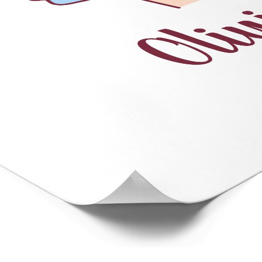 ガールベッティ最高のスフレンズパーソナライズされた ポスター (角)