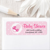 ガールベビーガールデザイン ラベル (インサイチュ)