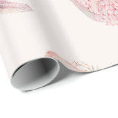 ガールベビーシャワーギフトラッピング紙 ラッピングペーパー (ロールコーナー)