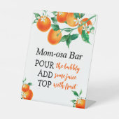 ガールベビーシャワーセット、リトルかわいこちゃんベビー 台座サイン (正面)