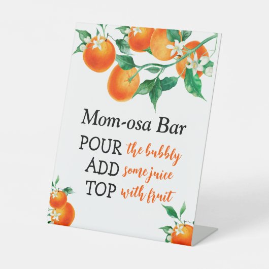 ガールベビーシャワーセット、リトルかわいこちゃんベビー 台座サイン (正面)