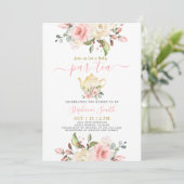 ガールベビーシャワーパーティー招待状 招待状 (スタンド正面)