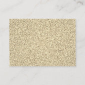 ガールベビーシャワーピンク金ゴールドかぼちゃおむつラッフル エンクロージャーカード (裏面)