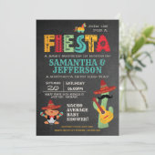 ガールベビーマリアチメキシカンベイビーシャワー招待状 招待状 (スタンド正面)