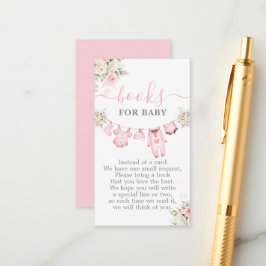 ガールベビー衣服赤ちゃんシャワーベビー エンクロージャーカード