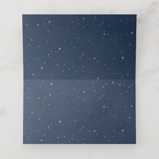 ガールベ航海のアーピンクネイビー誕生日シート プレイスカード (内部開封)