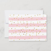 ガールペンギンウィンタースノーフレークサンキューカード サンキューカード (裏面)