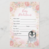 ガールペンギンウィンタースノーフレークベビー予測