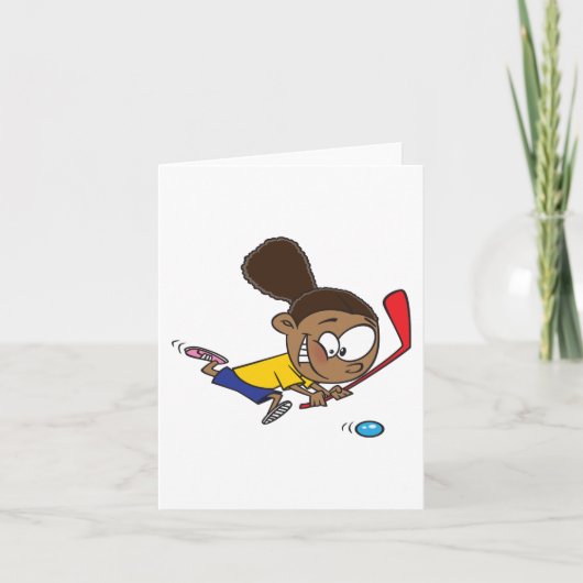 ガールホッケープレーヤー カード (正面)