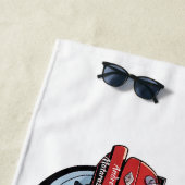 ガールホットドリームロード ビーチタオル (インサイチュ)