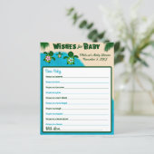 ガールホヌウミガメが赤ちゃんのシャワーピンクを願う (スタンド正面)