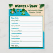 ガールホヌウミガメが赤ちゃんのシャワーピンクを願う (正面)