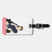 ガールボスセルフィー ラゲッジタグ (正面横)