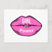 ガールボスピンクブラックヒール シーズンポストカード (正面)