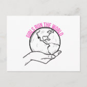 ガールボスピンクブラック シーズンポストカード (正面)