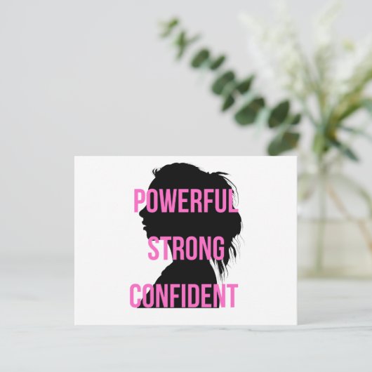 ガールボスピンクブラック シーズンポストカード (スタンド正面)