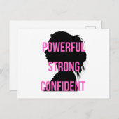 ガールボスピンクブラック シーズンポストカード (正面/裏面)