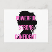 ガールボスピンクブラック シーズンポストカード (正面)