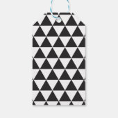 ガールボスブラック&金ゴールドグラマーモダンシック ギフトタグ (裏面)