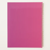 ガールボスプランナー プランナー手帳 (裏面)