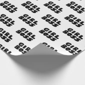 ガールボスラッピング紙 ラッピングペーパー (角)