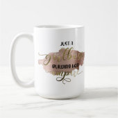 ガールボス帝国を築く ローズゴールドコーヒー コーヒーマグカップ (左)