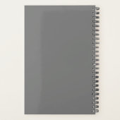 ガールボス建物ザエンパイアパーソナライズされた プランナー手帳 (裏面)