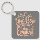 ガールボス建物ザエンパイアワードアート キーホルダー (正面)