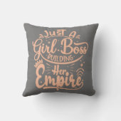 ガールボス建物ザエンパイアワードアート クッション (裏面)