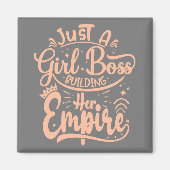 ガールボス建物ザエンパイアワードアート マグネット (正面)