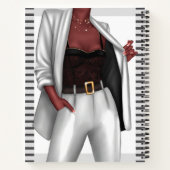 ガールボス建物ハーエンパイア ノートブック (裏面)