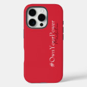 ガールボス エンパワーメント ギフト - 名前入り Case-Mate iPhoneケース (裏面)