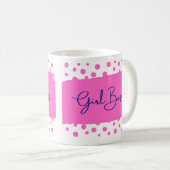 ガールボス コーヒーマグカップ (正面右)