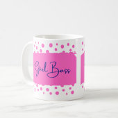 ガールボス コーヒーマグカップ (正面左)