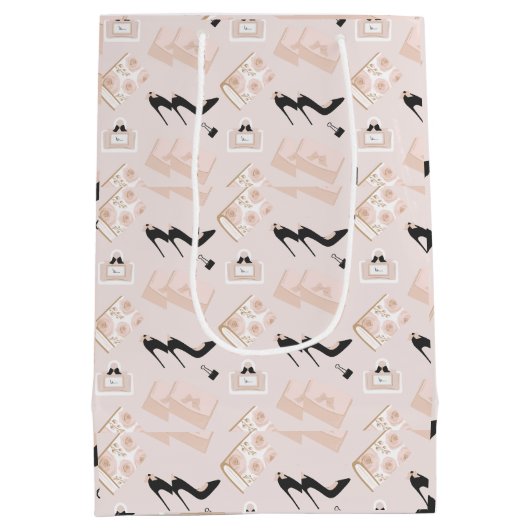 ガールボス ミディアムペーパーバッグ (裏面)