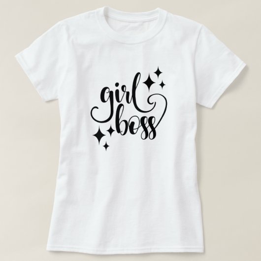 ガールボスTシャツ Tシャツ (デザイン正面)