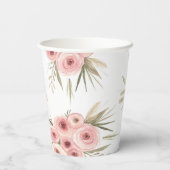 ガールボホキツネベビーシャワー 紙コップ (裏面)