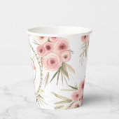 ガールボホキツネベビーシャワー 紙コップ (左)