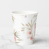 ガールボホキツネベビーシャワー 紙コップ (右)