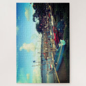 ガールボート港 ジグソーパズル (縦)