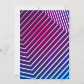 ガールボーリングパーティの招待状 |ボーリング招待状 招待状 (裏面)