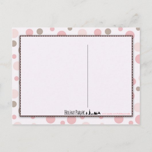 ガールポストカード 案内ポストカード (裏面)