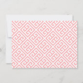 ガールポットボックウッド誕生日《キリスト教》洗礼式や命名式写真 サンキューカード (裏面)