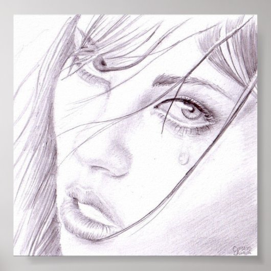 ガールポートレート ポスター (正面)