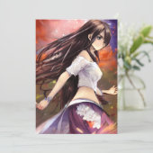 ガールマンガ戦士アニメグラフィック 招待状 (スタンド正面)