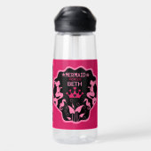 ガールマーメイドプリンセス ウォーターボトル (背面)